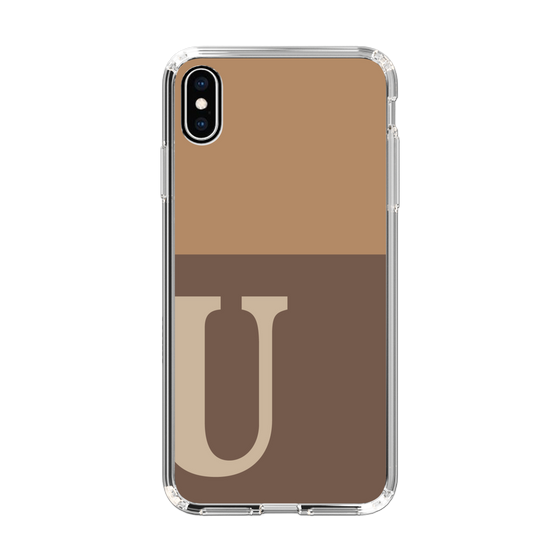 Slim Protection Case［ Original - initial two tone - U brown ］