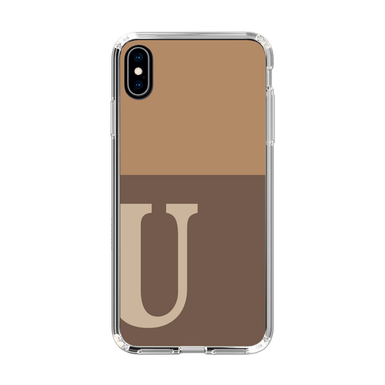 Slim Protection Case［ Original - initial two tone - U brown ］