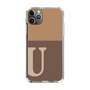 Slim Protection Case［ Original - initial two tone - U brown ］