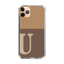 Slim Protection Case［ Original - initial two tone - U brown ］