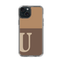 Slim Protection Case［ Original - initial two tone - U brown ］