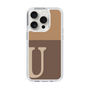Slim Protection Case［ Original - initial two tone - U brown ］