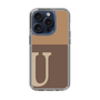 Slim Protection Case［ Original - initial two tone - U brown ］