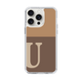 Slim Protection Case［ Original - initial two tone - U brown ］
