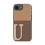 Slim Protection Case［ Original - initial two tone - U brown ］