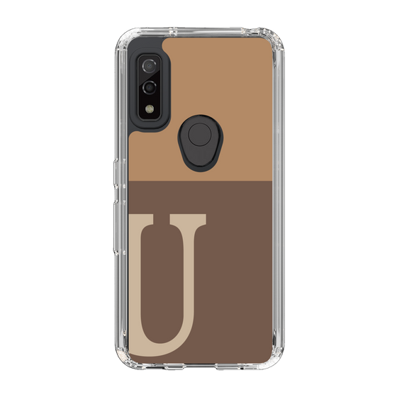 Slim Protection Case［ Original - initial two tone - U brown ］
