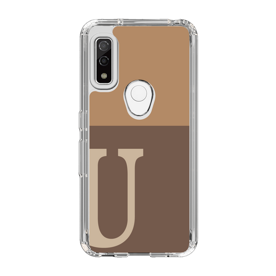 Slim Protection Case［ Original - initial two tone - U brown ］