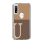 Slim Protection Case［ Original - initial two tone - U brown ］