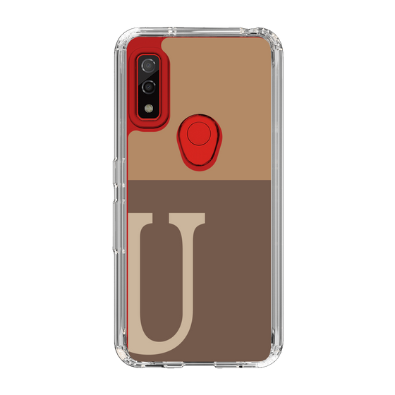 Slim Protection Case［ Original - initial two tone - U brown ］