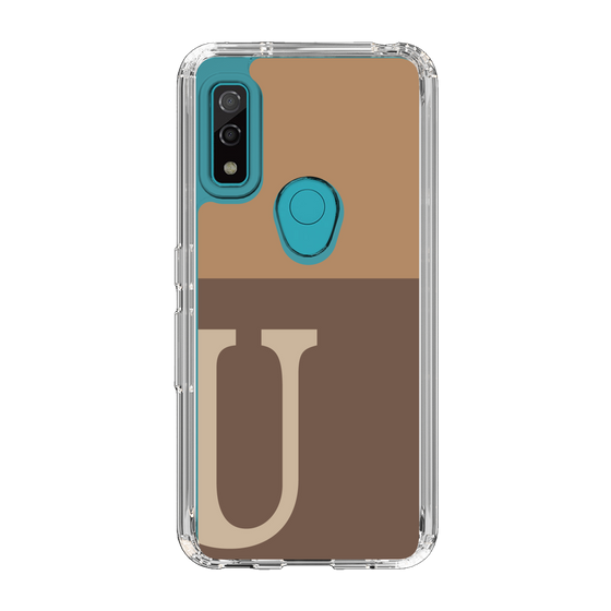 Slim Protection Case［ Original - initial two tone - U brown ］