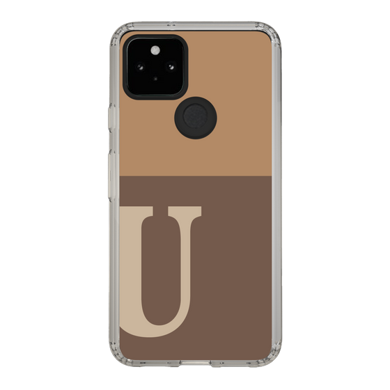 Slim Protection Case［ Original - initial two tone - U brown ］
