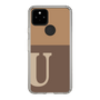 Slim Protection Case［ Original - initial two tone - U brown ］