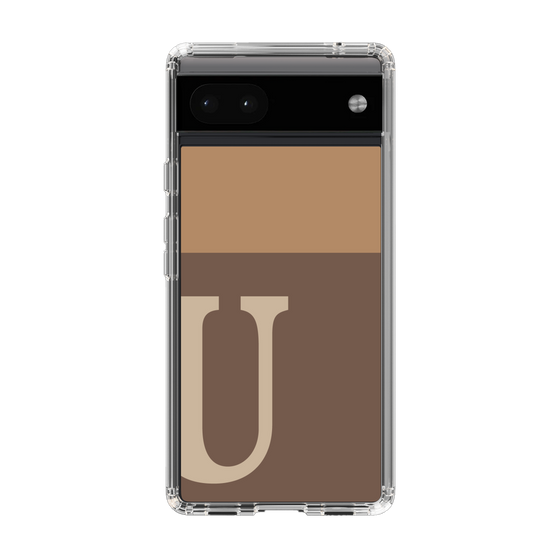Slim Protection Case［ Original - initial two tone - U brown ］