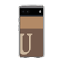 Slim Protection Case［ Original - initial two tone - U brown ］