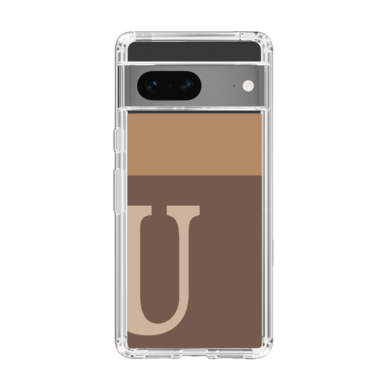 Slim Protection Case［ Original - initial two tone - U brown ］