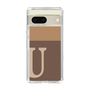 Slim Protection Case［ Original - initial two tone - U brown ］