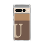 Slim Protection Case［ Original - initial two tone - U brown ］