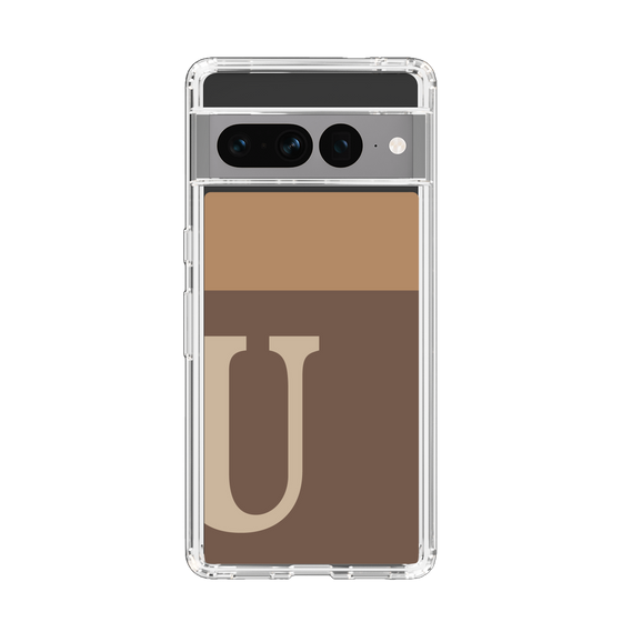 Slim Protection Case［ Original - initial two tone - U brown ］