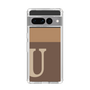 Slim Protection Case［ Original - initial two tone - U brown ］