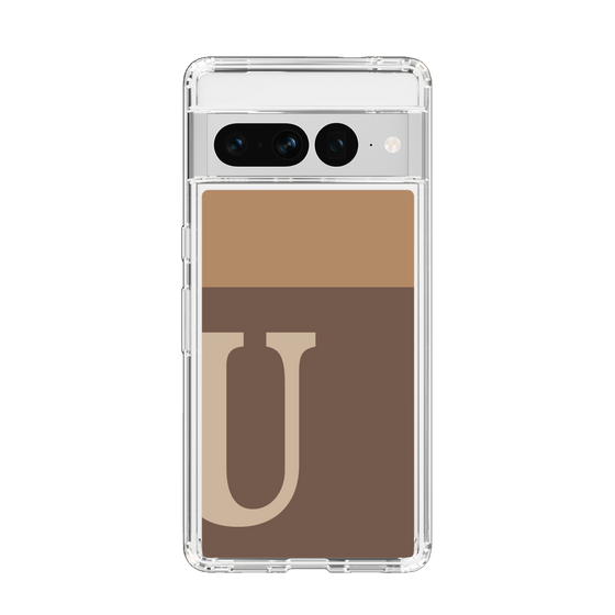 Slim Protection Case［ Original - initial two tone - U brown ］