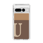 Slim Protection Case［ Original - initial two tone - U brown ］