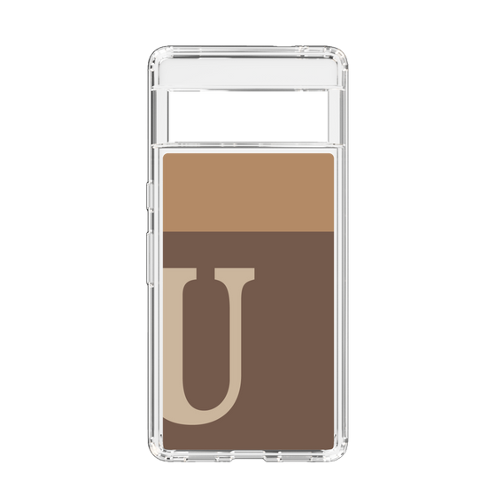Slim Protection Case［ Original - initial two tone - U brown ］