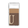 Slim Protection Case［ Original - initial two tone - U brown ］