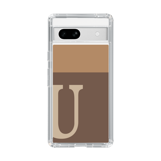 Slim Protection Case［ Original - initial two tone - U brown ］