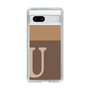 Slim Protection Case［ Original - initial two tone - U brown ］