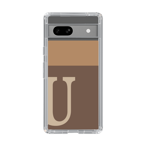 Slim Protection Case［ Original - initial two tone - U brown ］