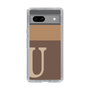 Slim Protection Case［ Original - initial two tone - U brown ］