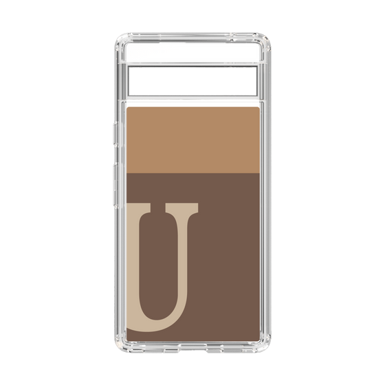 Slim Protection Case［ Original - initial two tone - U brown ］
