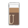 Slim Protection Case［ Original - initial two tone - U brown ］