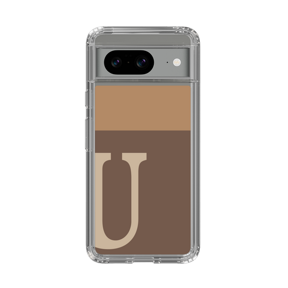 Slim Protection Case［ Original - initial two tone - U brown ］