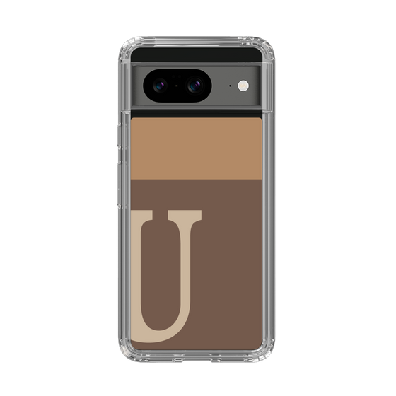 Slim Protection Case［ Original - initial two tone - U brown ］