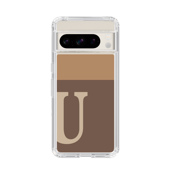 Slim Protection Case［ Original - initial two tone - U brown ］
