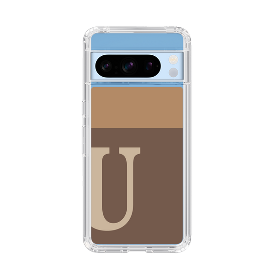 Slim Protection Case［ Original - initial two tone - U brown ］
