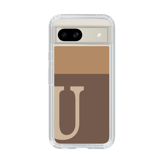Slim Protection Case［ Original - initial two tone - U brown ］