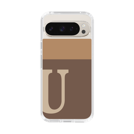 Slim Protection Case［ Original - initial two tone - U brown ］