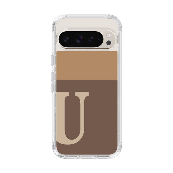 Slim Protection Case［ Original - initial two tone - U brown ］