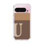 Slim Protection Case［ Original - initial two tone - U brown ］