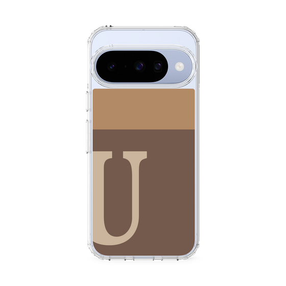 Slim Protection Case［ Original - initial two tone - U brown ］