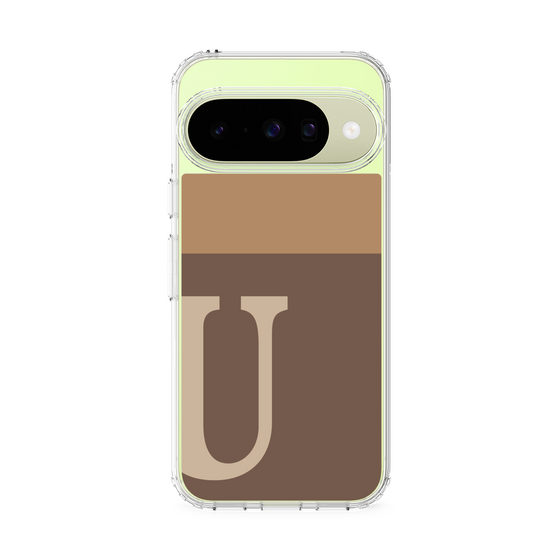 Slim Protection Case［ Original - initial two tone - U brown ］