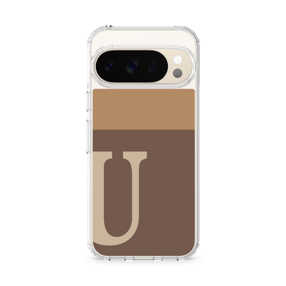 Slim Protection Case［ Original - initial two tone - U brown ］