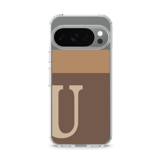 Slim Protection Case［ Original - initial two tone - U brown ］