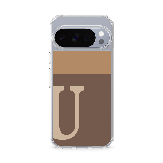 Slim Protection Case［ Original - initial two tone - U brown ］