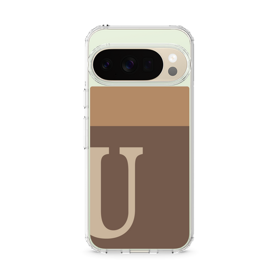 Slim Protection Case［ Original - initial two tone - U brown ］