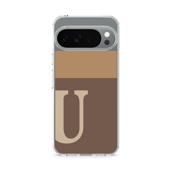 Slim Protection Case［ Original - initial two tone - U brown ］