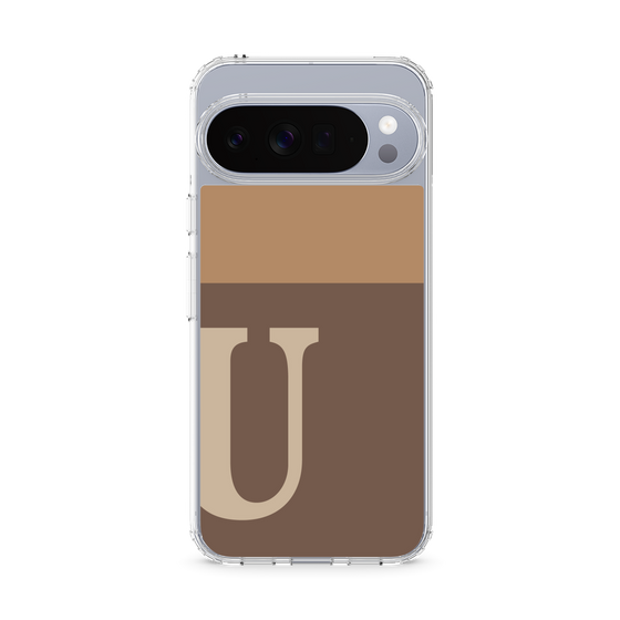 Slim Protection Case［ Original - initial two tone - U brown ］