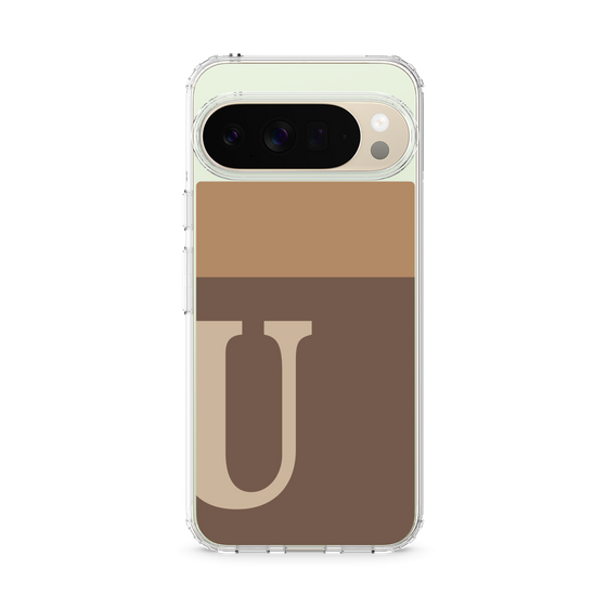Slim Protection Case［ Original - initial two tone - U brown ］